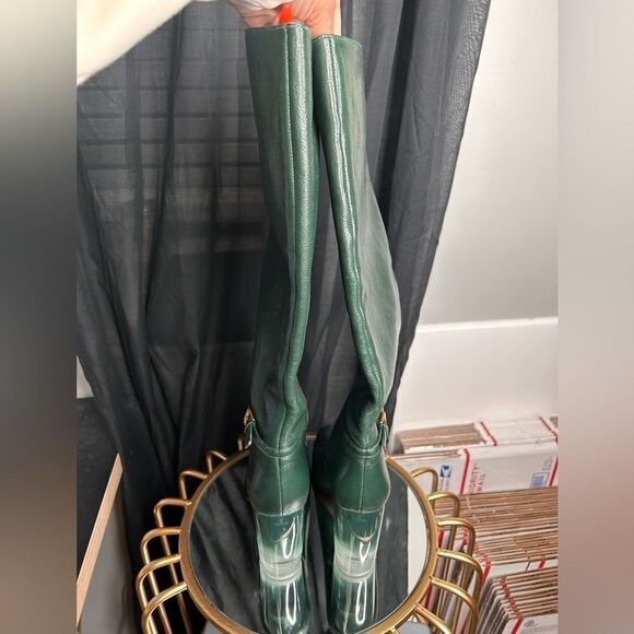 Tory Burch Banana Heel Buckle Boots NEW - Picture 3 of 7